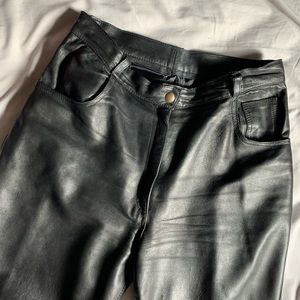 Vintage highwaist leather pant